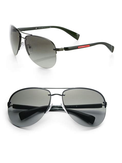 prada oversized aviator sunglasses|prada aviator sunglasses polarized.